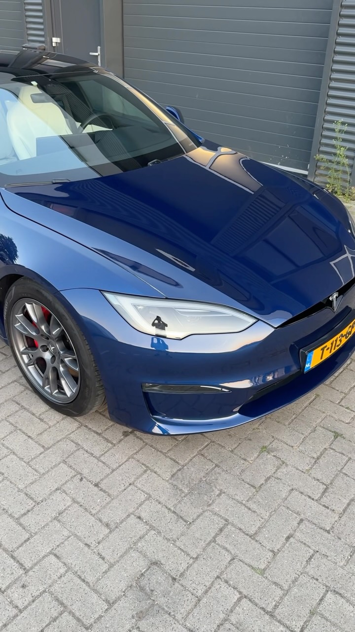 Tesla Model S, behandeld door RS Detailing Enschede